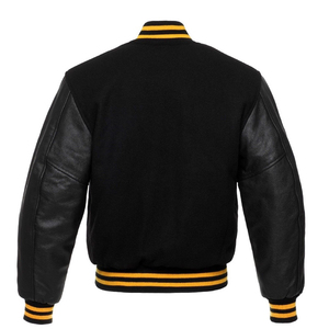 Hot Selling Custom Embroidery Logo Baseball Bomber Letterman Varsity <b>Jacket</b> for Men College Wear Flight <b>Pilot</b> Bomber <b>Jacket</b> - Product Image 3