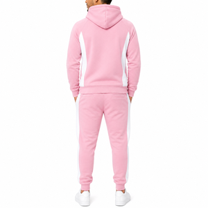 Survêtement unisexe de haute qualité avec logo personnalisé, 320 g/m², en molleton technique surdimensionné, ensemble jogging et sweat-shirt pour homme - Product Image 2