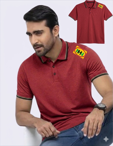 Vêtements de golf personnalisés en gros, haute qualité, brodés, respirants, en spandex/polyester compressé, séchage rapide, pour hommes - Product Image 4