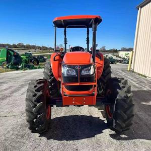 Tracteur agricole Kubota M6060 70 CV à roues motrices 4x4 avec boîte de vitesses et cabine - Product Image 1