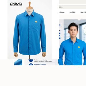 Chemise de travail à manches longues pour homme en fibre de bambou - Product Image 1
