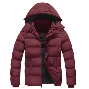 New Style Men Winter Jacket For Street Wear High Quality Customized Logo Design Puffer Jacket With <b>Stand</b> Collar - Product Image 1