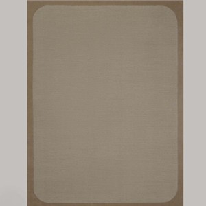 Alfombra Moderna de Terracota Hecha a Mano, Elegante, Texturizada, de Lana, Antideslizante, con Patrón Abstracto, de Pelo Medio, para Interiores - Product Image 6