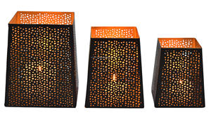 Soporte votivo de candelita de Metal de Buda iluminado para el hogar y la boda Diwali festivo decoración de Navidad y suministros de regalo - Product Image 4