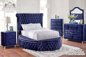 Ensemble de meubles de chambre à coucher de style italien pour lit Queen Size, ensemble de meubles de chambre à coucher sculptés à la main pour lit Queen Size, lit artisanal de style français, Royaume-Uni - Product Image 6