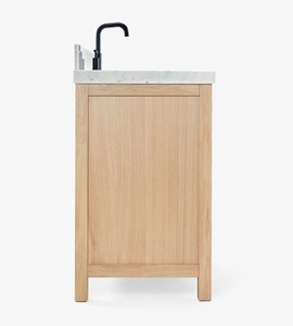 Meuble-lavabo Abigail 42 pouces pour salle de bain, avec vasque simple, 7 options de finition, directement de l'usine au Vietnam - Product Image 3