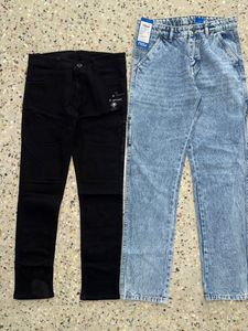 Jeans Stockify au design unique pour garçons et filles, pantalons en denim tendance, pantalons décontractés confortables pour enfants, tenue élégante pour tous les jours, en solde - Product Image 6