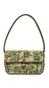 Bolso de Mano de Lujo Negro y Multicolor con Bordado de Cuentas para Mujer, Bolso de Hombro Colgante para Boda, Fiesta, o como Regalo - Product Image 5