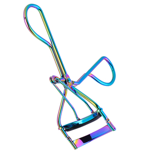 Recourbe-cils en acier inoxydable, outil de maquillage professionnel pour les cils, dispositif ergonomique pour recourber les cils avec un design de cadre large et incurvé - Product Image 5