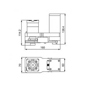HPEDM Precision System 3R-6.321-HS Steel ER16 <strong>Collet</strong> Rotating Spindle <strong>Chuck</strong> for <strong>Edm</strong> Electrode Manufacturing HE-R07050.B - Product Image 2
