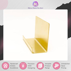 Porte-cartes en laiton très demandé pour hôtels, bureaux et commerces, fabriqué en Inde, en vente à prix compétitif - Product Image 6