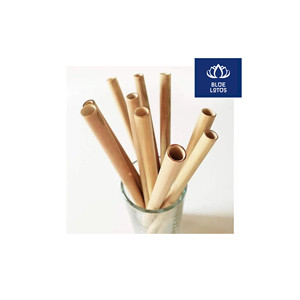 IN HIGH DEMAND Safe Clean Eco Bamboo <b>Straw</b> Pure Plant Item Best For Juice Sipping And <b>Smoothie</b> Drinking Supplier - Product Image 1