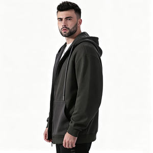 Perfect All-Season Men’s Sportswear Everyday Loungewear and Warm Outdoor Streetwear <b>Jacket</b> High-Quality Cotton - Product Image 5