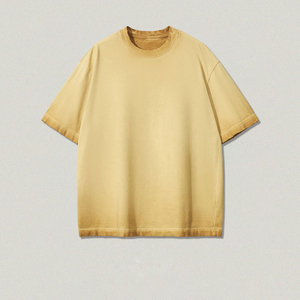 Custom Acid <b>Wash</b> T Shirt for Men Drop Shoulder Acid <b>Wash</b> Men's T Shirts Men's Trendy Brand T-Shirt - Product Image 4