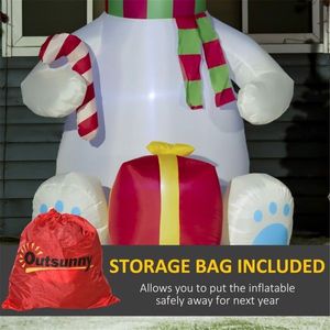Christmas Snowman <b>Inflatable</b> <b>Outdoor</b> <b>Holiday</b> <b>Yard</b> <b>Decorations</b> for Festive Season - Product Image 6