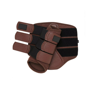 Botas de Tendón de Caballo de Tela de Color Sólido Personalizadas, Protectores de Piernas para Montar a Caballo, Tallas S, M, L - Product Image 5