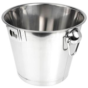 Cubo de hielo de acero inoxidable con tapa y pinzas, pulido espejo, enfriador de vino premium, recipiente único para hielo de 3 litros para uso en bares domésticos - Product Image 3