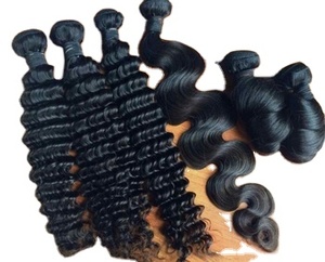 Tenemos cabello humano real, totalmente natural, sin procesar, cabello indio con cutículas alineadas en la misma dirección. - Product Image 6