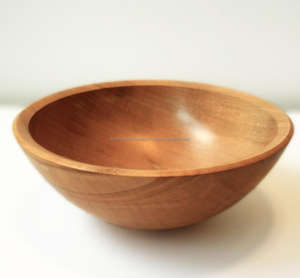 Fournitures de gros Bols naturels Vaisselle du matin Décor Bol en bois Finition peinte pour hôtel Petit-déjeuner Design Bols à savon - Product Image 6