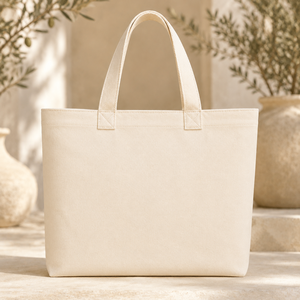 <b>Canvas</b> Cotton Tote <b>Bag</b> Geometric Printed XL <b>Drawstring</b> Shoulder Handle Reusable Beach Shopping Travel Gift - Product Image 5