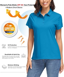 Fabricantes de Ropa Personalizada, Camisetas Polo para Mujer, Camiseta de Secado Rápido para Verano, Manga Corta, Lisa, Deportiva, para Correr, Golf - Product Image 3