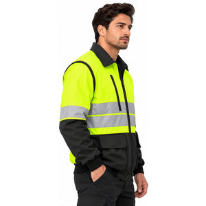 Ropa de Trabajo Duradera, Elegante y Cómoda, Venta Directa de Fábrica, Chaqueta de Trabajo, Diseño Personalizado, Chaqueta de Alta Visibilidad - Product Image 5