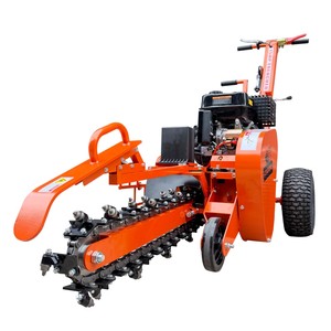 Nueva Zanjadora a Gasolina de 15 HP con Arranque Eléctrico, 420 cc, Profundidad de Zanja de 24'', Ancho de Zanja de 4'', con 1 AÑO DE GARANTÍA - Product Image 1