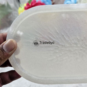 Elegante Bandeja de Servicio Móvil de Resina Moderna, Plato Decorativo Premium para el Hogar, Cafetería y Regalos Tradebyd - Product Image 5