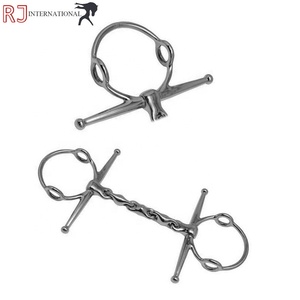 Lame de dressage pour chevaux en acier inoxydable de haute qualité avec embouts durables en argent allemand pour équipement d'équitation, logo personnalisé, vente en gros - Product Image 2