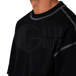 Camiseta de Corte Recto con Logotipo Frontal, Costuras en Contraste, Transpirable y Ecológica - Product Image 2