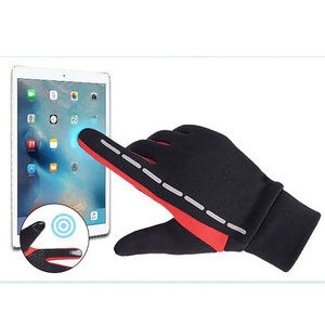 Windproof Thermal Running <b>Gloves</b> for Men and Women – Soft Fleece Lined <b>Touchscreen</b> <b>Gloves</b> with Silicone Grip for Winter Sports - Product Image 4