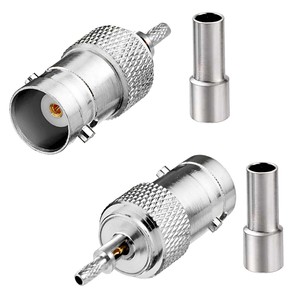 Conector Coaxial BNC(F) RG316/RG174/RG179/LMR 100 CRIMP RF - Product Image 1