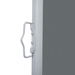 Anthracite Retractable <b>Side</b> <b>Awning</b> 55.1"x393.7" Sun Shelter for Outdoor Shelter - Product Image 5