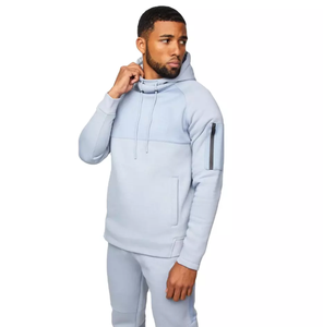 ชุดวอร์มแบบมีฮู้ดพิมพ์ลายสะท้อนแสงสำหรับวิ่งกลางคืน ชุดกีฬาขายส่งราคาถูกสำหรับทุกเพศ ชุดออกกำลังกายเพื่อความปลอดภัย - Product Image 2