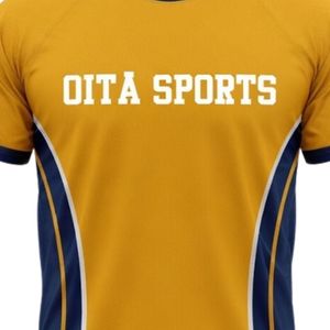Unisex Mustard Yellow Navy Blue Sublimation Netball Jersey <b>Polyester</b> Athletic Sports <b>Shirt</b> Side Panel Training Match Wear - Product Image 6