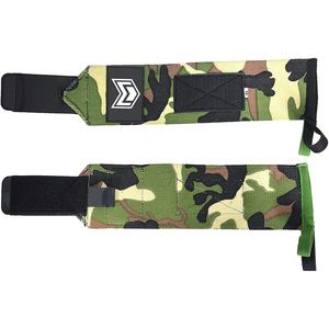 OEM Wholesale Weightlifting <b>Wrist</b> <b>Wraps</b> Custom Made 18" Elastic <b>Wrist</b> Support <b>Gym</b> <b>Wrist</b> Straps With Double Thumb Loop in Bulk - Product Image 3