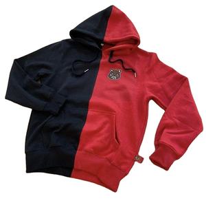 Sweat à capuche 100 % coton molletonné pour homme, faible MOQ, grandes tailles, streetwear, poche avant unie, logo personnalisé, hiver, 340g - Product Image 2