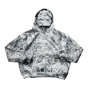 Premium Winter Solid Oversized Streetwear Sweatsuit Heavyweight Hoodie Jogger Set Eco-Friendly Custom Colors Anti-Bacterial - Product Image 3