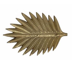 Dessous de plat feuille d'or Pot en aluminium pour bétail Plats chauds Centres de table glamour Support de théière en métal pour la cuisine - Product Image 1