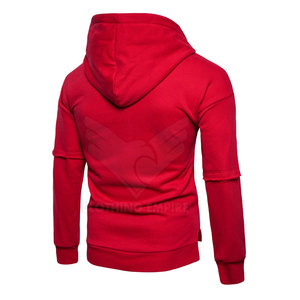 Sweat à capuche zippé en molleton de coton épais de haute qualité, fabriqué au Pakistan, bon prix, dernier design, séchage rapide, coupe-vent, pour homme - Product Image 2