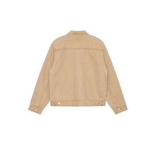 Chaqueta de mecánico de sarga de algodón 100% de lona pesada, chaqueta de trabajador con forro acolchado personalizado para hombres - Product Image 2