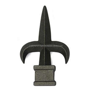 Midcentury Modern Cast Iron & Aluminum Finials Hardware-Durable Water Resistant Staircase Decor - Product Image 5