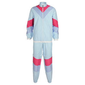 Ensemble survêtement coupe-vent léger pour homme, en polyester et coton, imperméable et coupe-vent, avec capuche, design personnalisé, prix usine, idéal pour l'été - Product Image 3