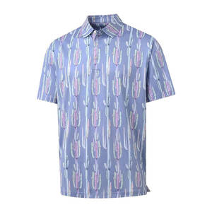 Camisa de Golf para Hombre, Estilo Slim, Tela de Lona Sólida, Secado Rápido, Ropa Deportiva Ligera para Golf - Product Image 1