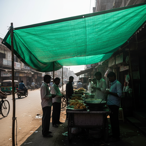 Lona de Protección para Vendedores Ambulantes, Tejida de Alta Resistencia, para Todo Clima, Protección contra Sol y Lluvia - Product Image 6