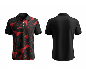 Polyester Sublimation Polo Shirt – Lightweight & Breathable Design for Men Women Youth Quick-Dry Dry-Fit Active Polo - Product Image 1