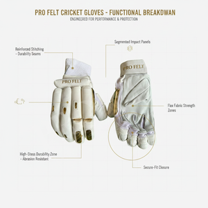 Unisex Cricket Batting Accessory Equipment <b>Gloves</b> with Padded Fingers & Reinforced Palm Protective Gear Hand Safety <b>Gloves</b> - Product Image 2
