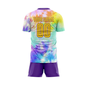 Vêtements de sport sur mesure en gros, uniforme de football pour hommes, ensemble de sublimation, impression numérique, uniforme de football, provenance du Pakistan - Product Image 3