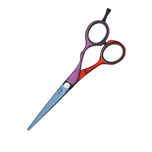 Ciseaux de coiffure multicolores en titane, ciseaux de salon en acier inoxydable, lame tranchante, ciseaux de barbier - Product Image 6
