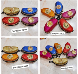 Stunning Fabric <b>Sunglasses</b> Cover with Traditional Design Outdoor Wedding Use Hot Selling New Arrival OEM 2026 Wholesale - Product Image 3